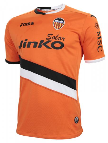 VALENCIA AWAY SHIRT S/S ORANGE