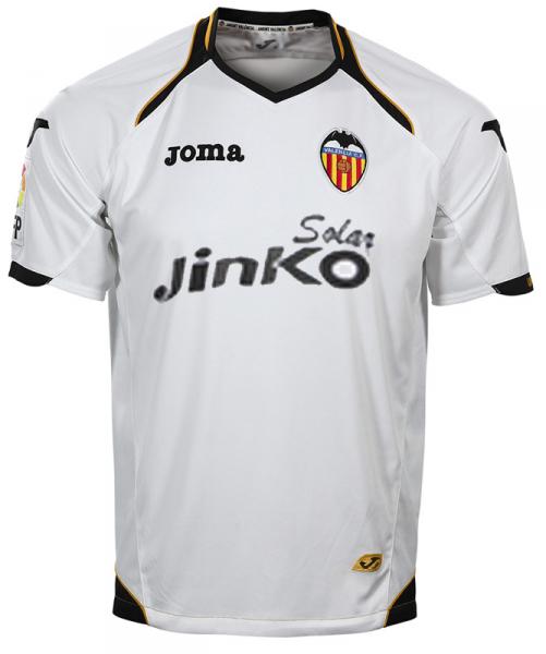 VALENCIA HOME SHIRT S/S WHITE (WITHOUT SPONSO