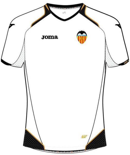 VALENCIA HOME SHIRT S/S WHITE (WITHOUT LFP)