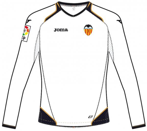 VALENCIA HOME SHIRT L/S WHITE