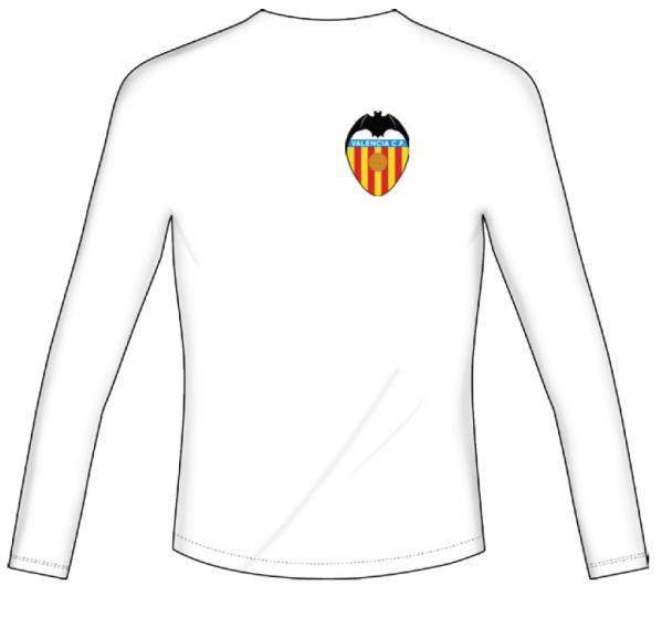 VALENCIA WHITE HOME SHIRT L/S