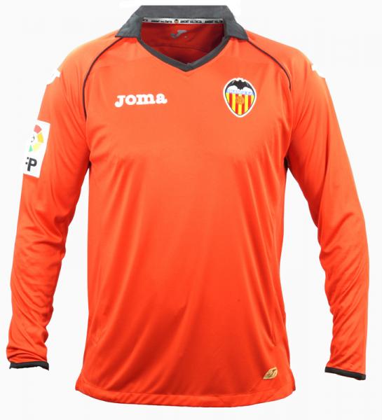 VALENCIA 3rd SHIRT L/S ORANGE -WITHOUT SPONSO