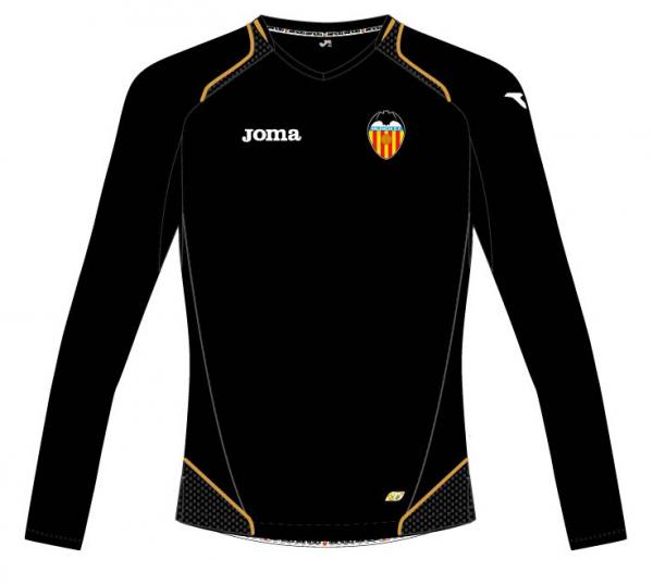 VALENCIA GOALKEEPER SHIRT L/S BLACK (WITHOUT 