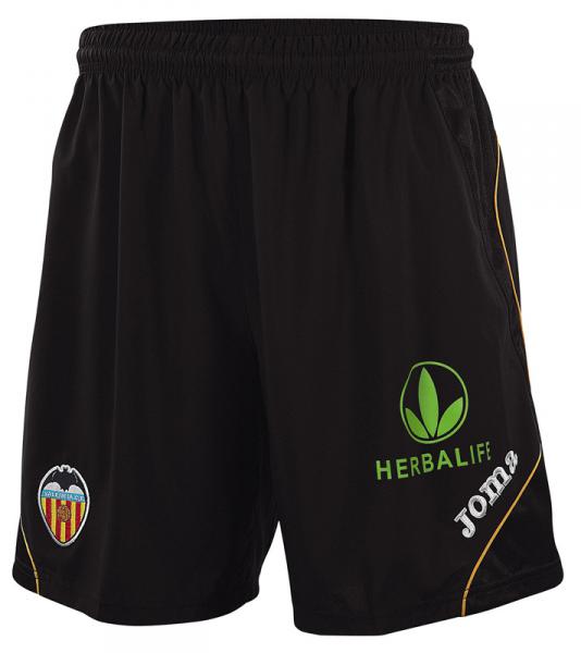 VALENCIA HOME BLACK SHORT 11-12
