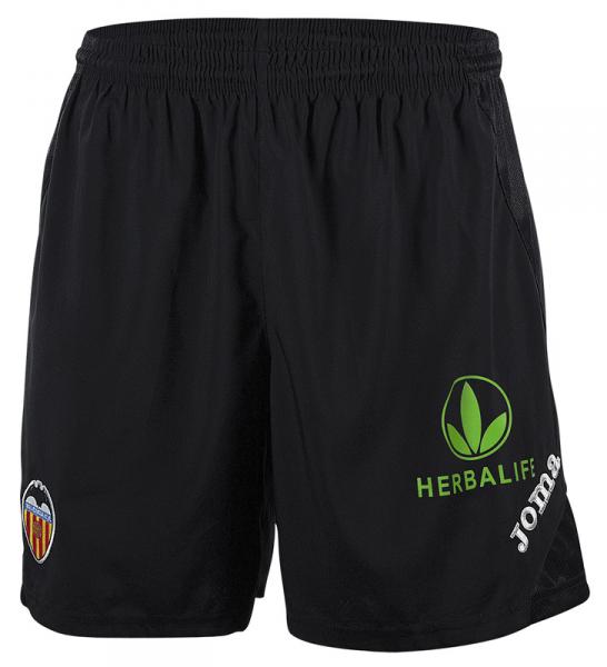 VALENCIA AWAY BLACK SHORT 11-12