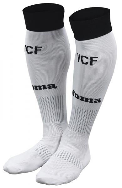 VALENCIA HOME WHITE FOOTBALL SOCKS