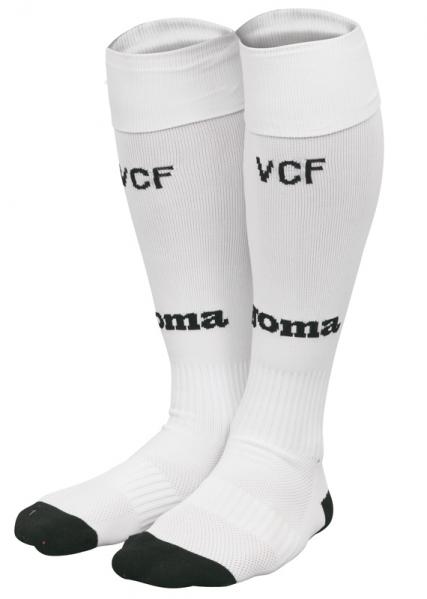VALENCIA HOME WHITE FOOTBALL SOCKS