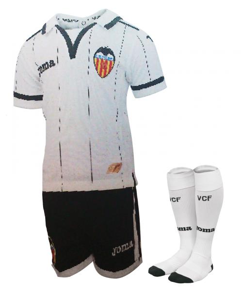 VALENCIA MINIKITS S/S WHITE-BLACK
