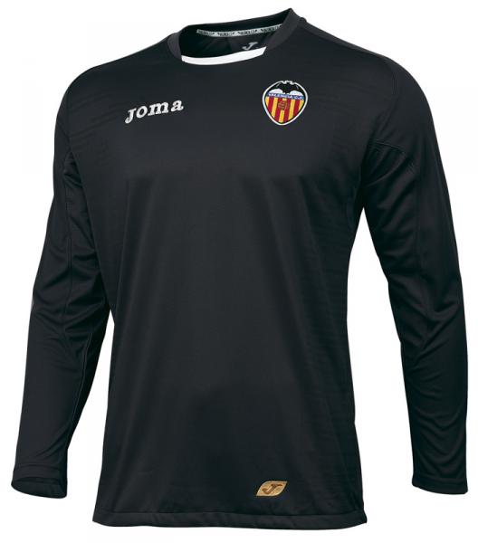 VALENCIA HOME GOALKEEPER SHIRT L/S BLACK