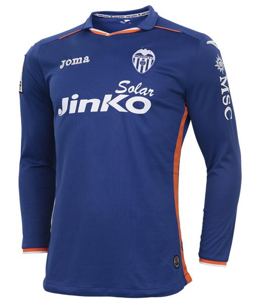 VALENCIA AWAY GOALKEEPER SHIRT L/S ROYAL NO LFP