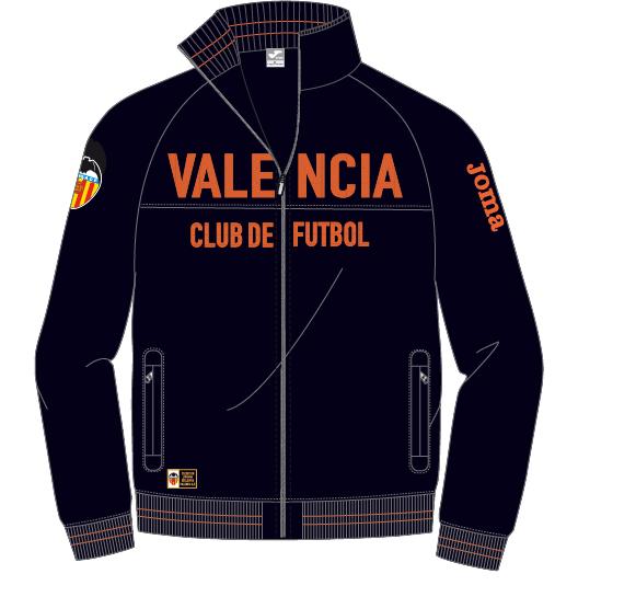 VALENCIA FREE TIME JACKET BLACK/ORANGE