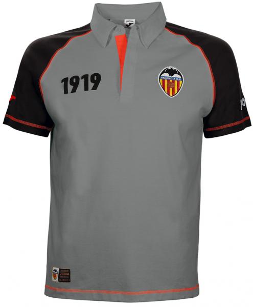 VALENCIA POLO SHIRT GREY-BLACK