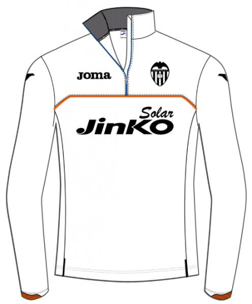 VALENCIA TRAINING SWEATSHIRT WHITE