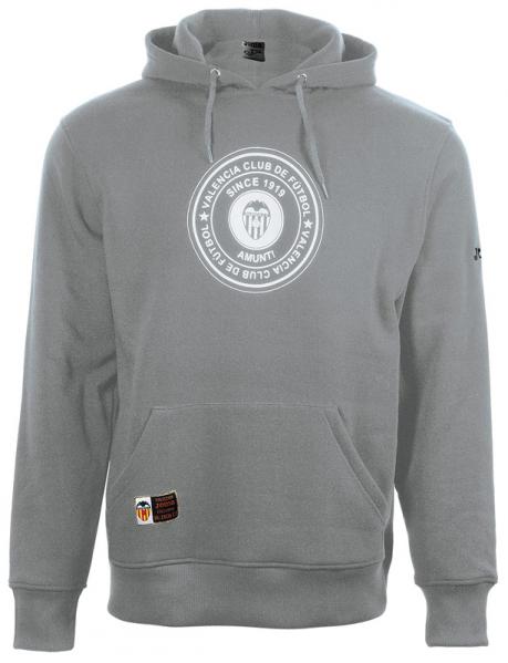 VALENCIA SWEATSHIRT GREY WITH HOOD