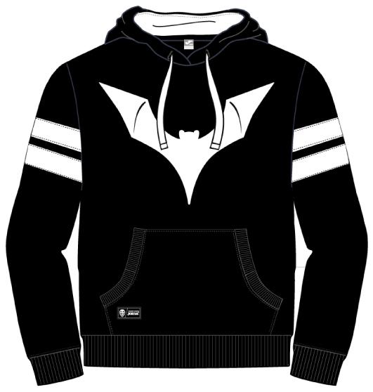 VALENCIA  BLACK-WHITE  SWEATSHIRT