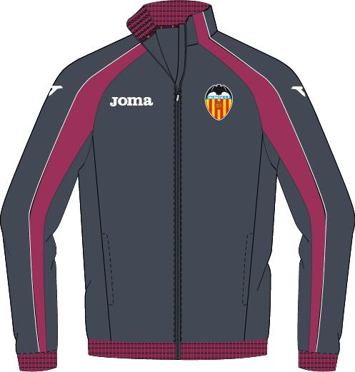 VALENCIA JACKET POLY ANTHRACITE