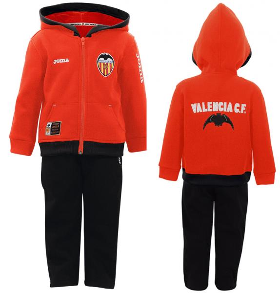 VALENCIA TRACKSUIT ORANGE-BLACK