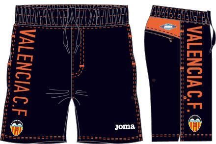 VALENCIA BERMUDA TRUNK BLACK