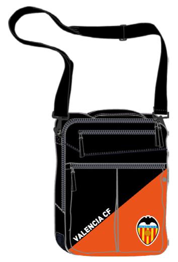 VALENCIA SHOULDER BAG BLACK-ORANGE