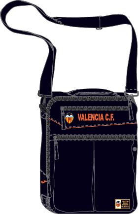 VALENCIA SHOULDER BAG BLACK-ORANGE