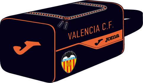 VALENCIA SHOE BAG BLACK-ORANGE