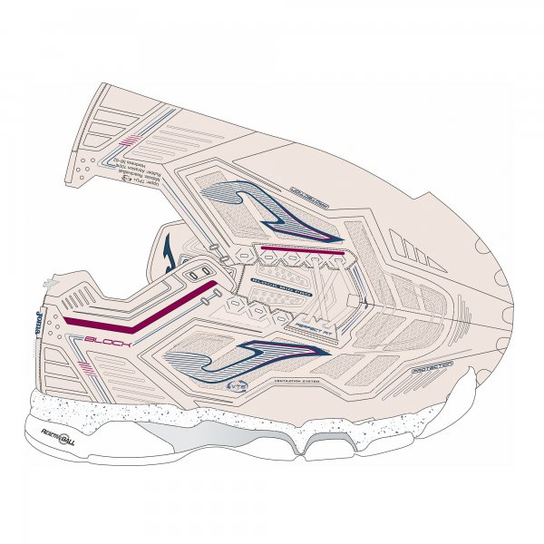 BLOCK MID LADY 2629 LIGHT PINK