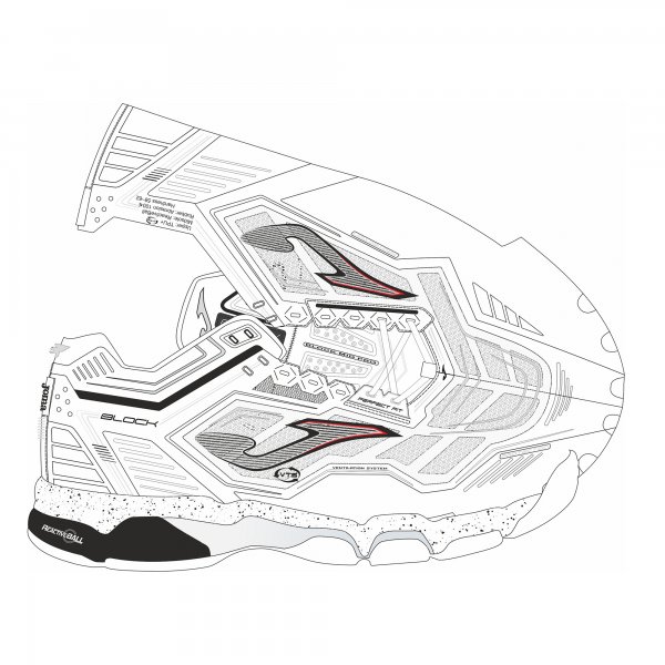 BLOCK MID MEN 2602 WHITE
