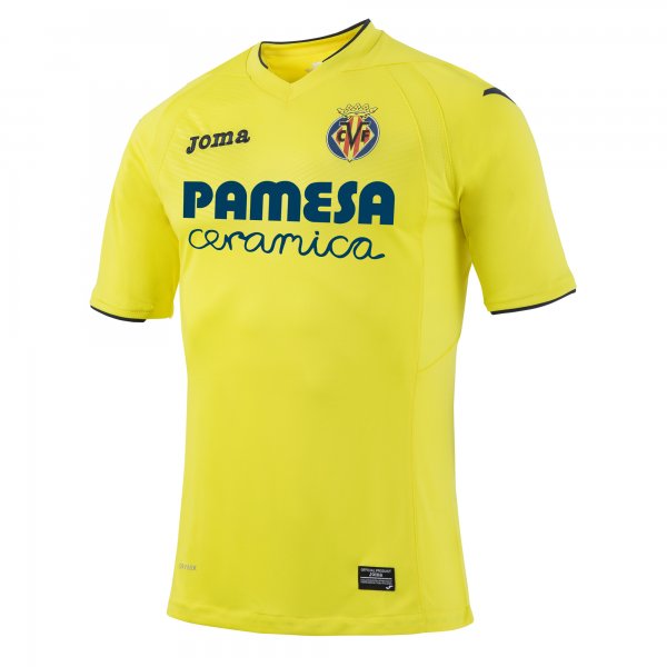 1ST T-SHIRT VILLARREAL YELLOW S/S