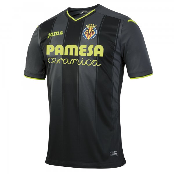 2ND T-SHIRT VILLARREAL BLACK S/S