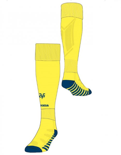 1ST SOCKS VILLARREAL YELLOW