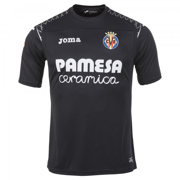 GOALKEEPER T-SHIRT VILLARREAL BLACK S/S