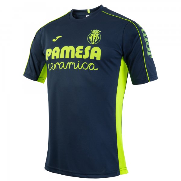 TRAINING T-SHIRT VILLARREAL NAVY S/S