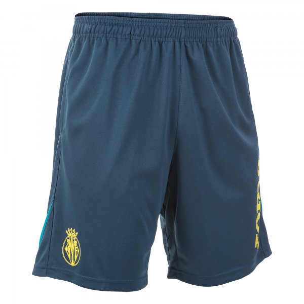 TRAINING SHORT VILLARREAL NAVY pockets