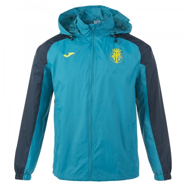 TRAINING RAINJACKET VILLARREAL BLUE