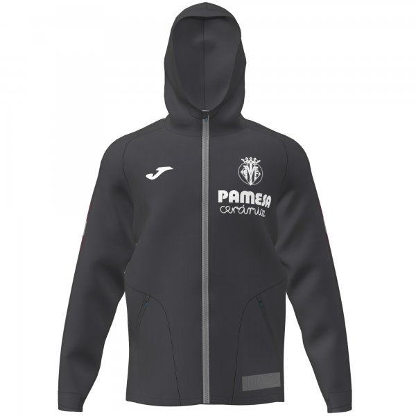 TRAINING RAINJACKET VILLARREAL ANTHRACITE