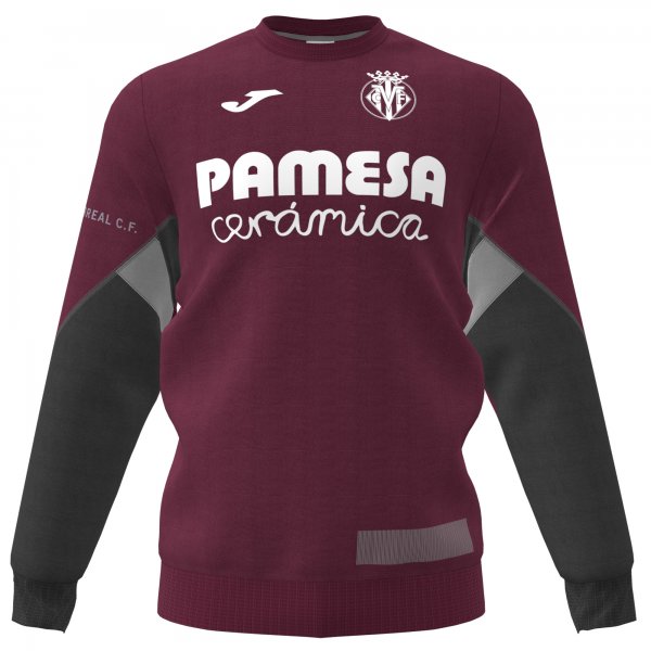 TRAINING SWEATSHIRT VILLARREAL GARNET