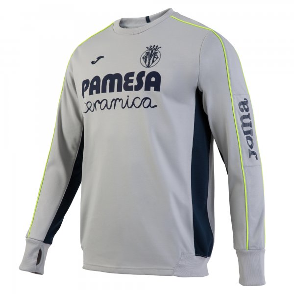 TRAINING SWEATSHIRT VILLARREAL WHITE