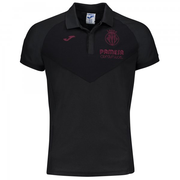 FREE TIME POLO VILLARREAL BLACK S/S