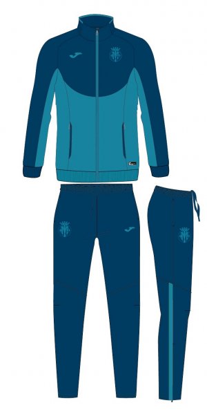 HOTEL TRACKSUIT  POLY. VILLARREAL BLUE
