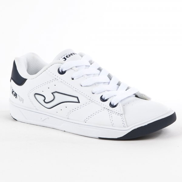 W.GINKANA JR 704 WHITE-NAVY LACES