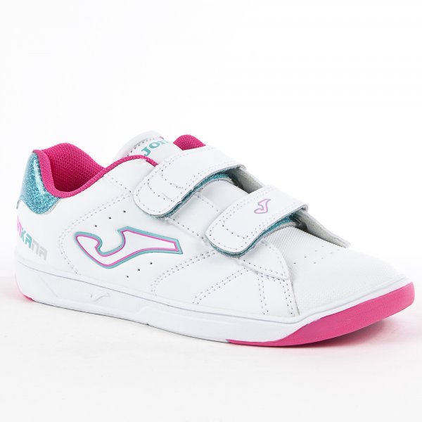 W.GINKANA JR 705 WHITE-TURQUOISE