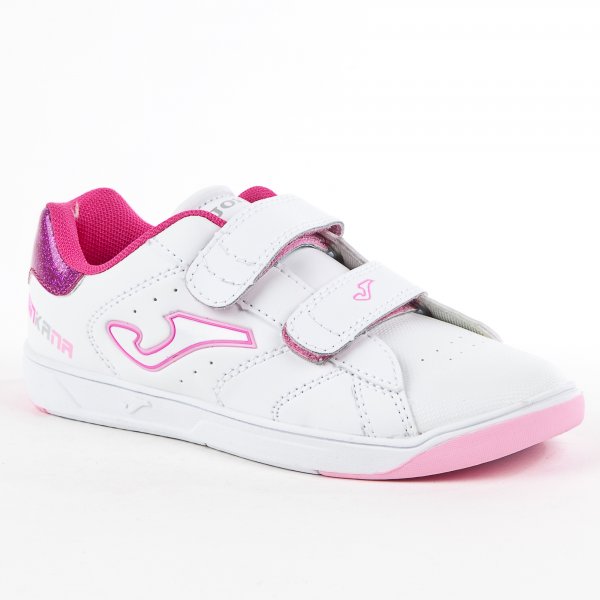 W.GINKANA JR 710 WHITE-FUCHSIA
