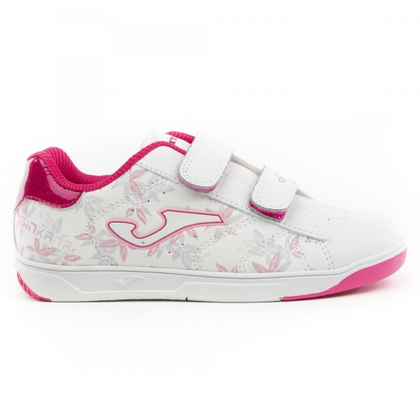 W.GINKANA JR 913 WHITE-FUCHSIA